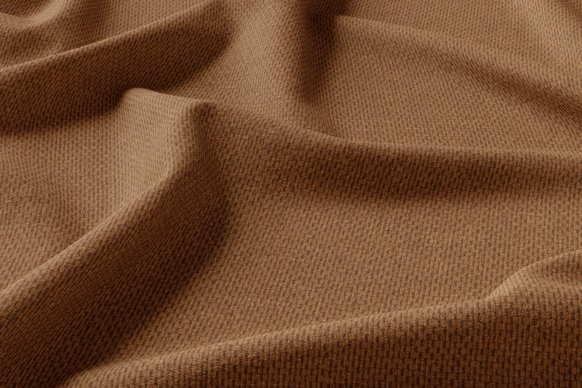 WÄRMESCHUTZVORHANG MILTON Verdunkelung 140/245 cm   - Dunkelorange, Basics, Textil (140/245cm)