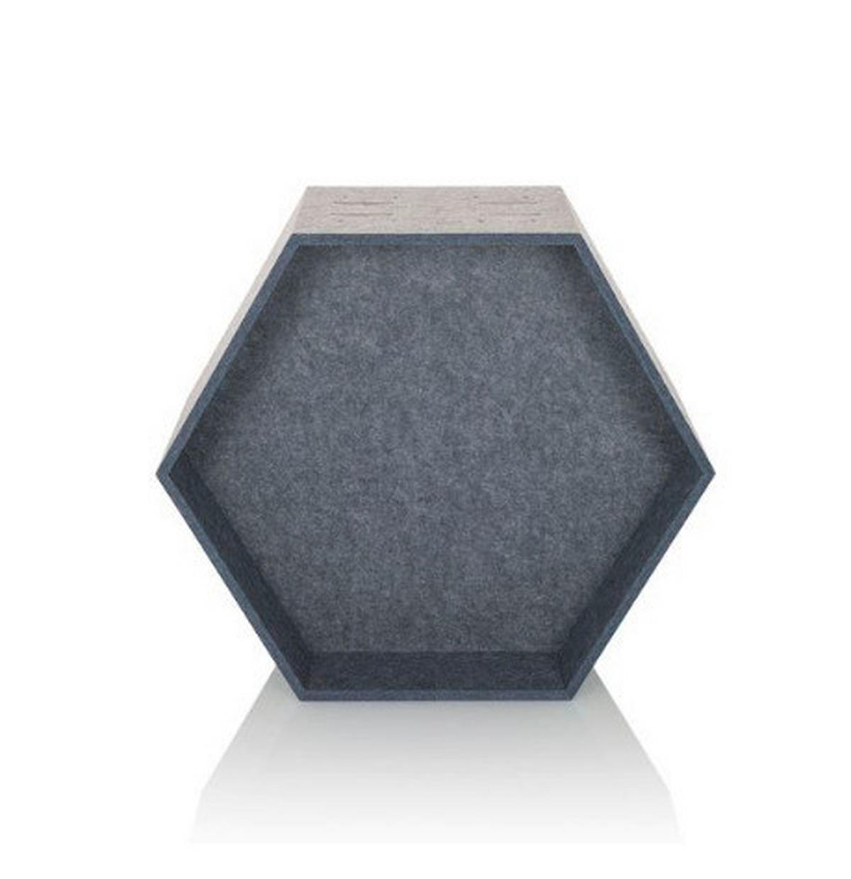 TRENNWAND Textil Grau  - Grau, MODERN, Textil (62,5/54,5/35cm) - MID.YOU