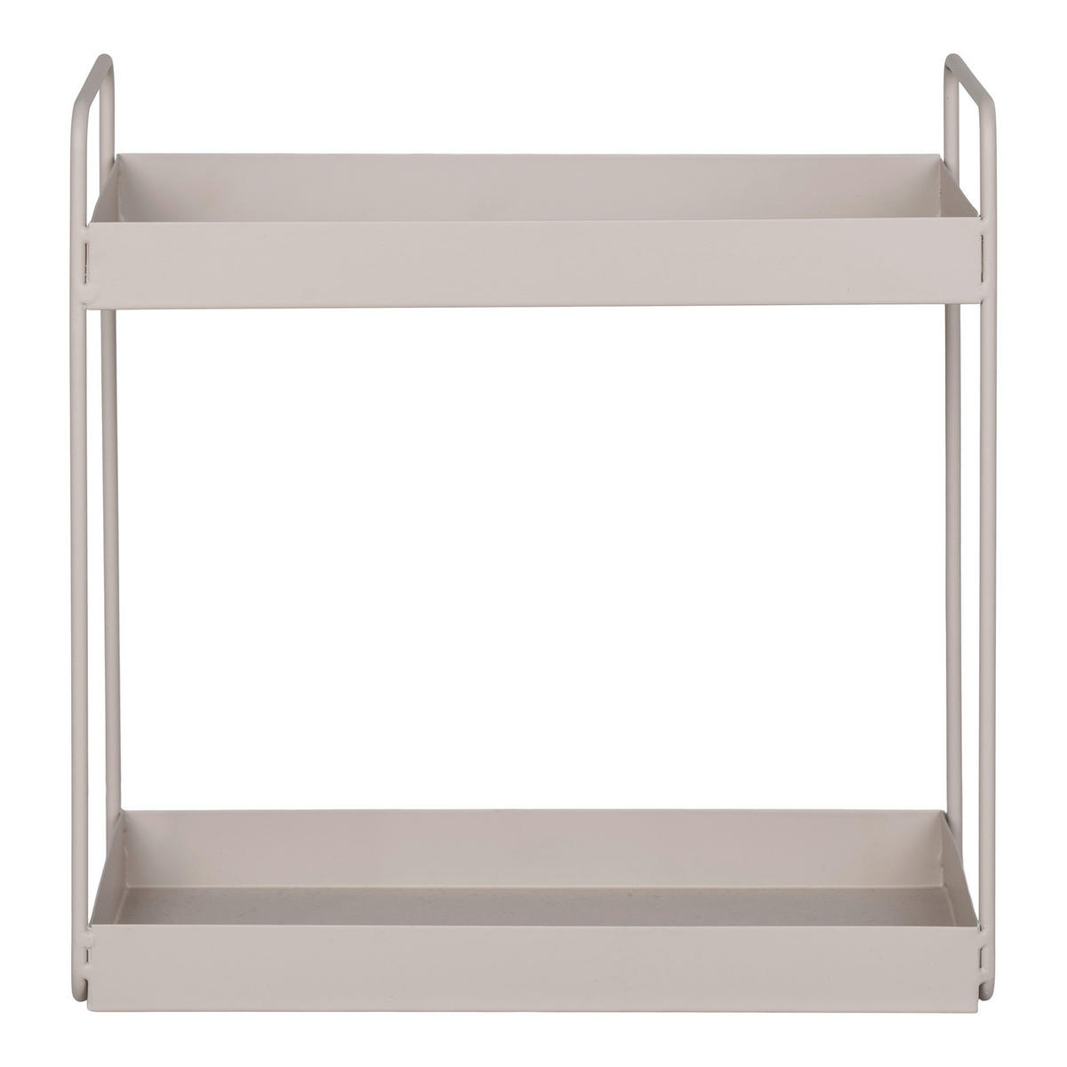 FRISTÅENDE HYLLA i 30/31/15 cm sandfärgad  - sandfärgad, Basics, metall (30/31/15cm)