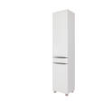 HOCHSCHRANK 40/180/35 cm - Edelstahlfarben/Silberfarben, KONVENTIONELL, Holzwerkstoff/Kunststoff (40/180/35cm) - Xora