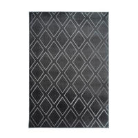 FLACHWEBETEPPICH 160/230 cm Monroe 300 Anthrazit Anthrazit  - Anthrazit, KONVENTIONELL, Kunststoff/Textil (160/230cm)
