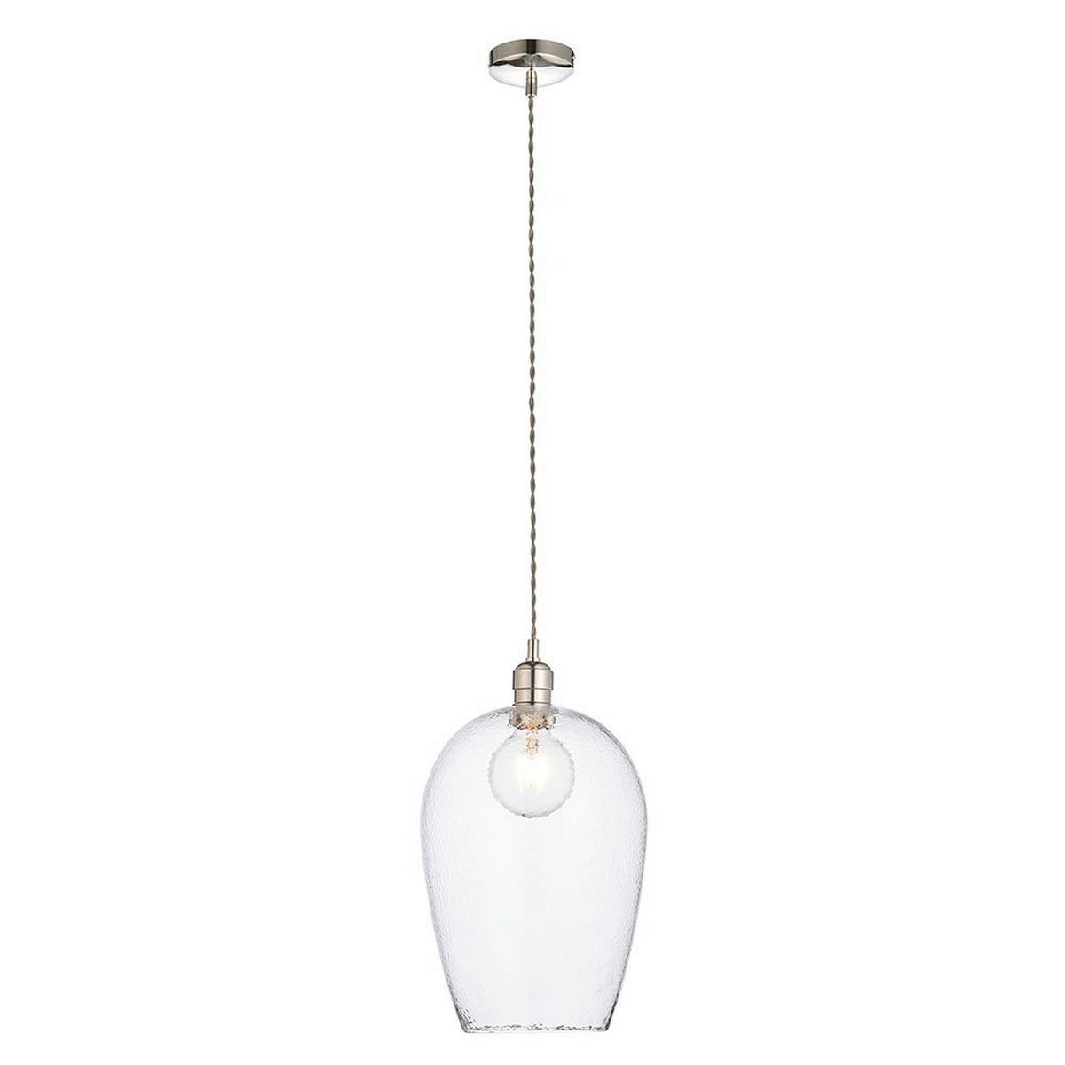 HÄNGELEUCHTE 25/57-167,5 cm  - Chromfarben, Basics, Metall (25/57-167,5cm) - ENDON