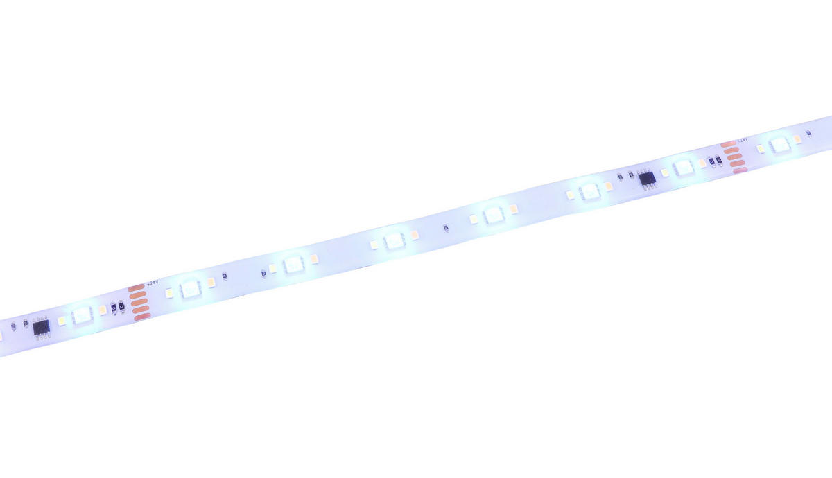 LED-STRIP 300 cm  Rainbow 3  - Weiß, Design, Kunststoff (300cm) - Novel