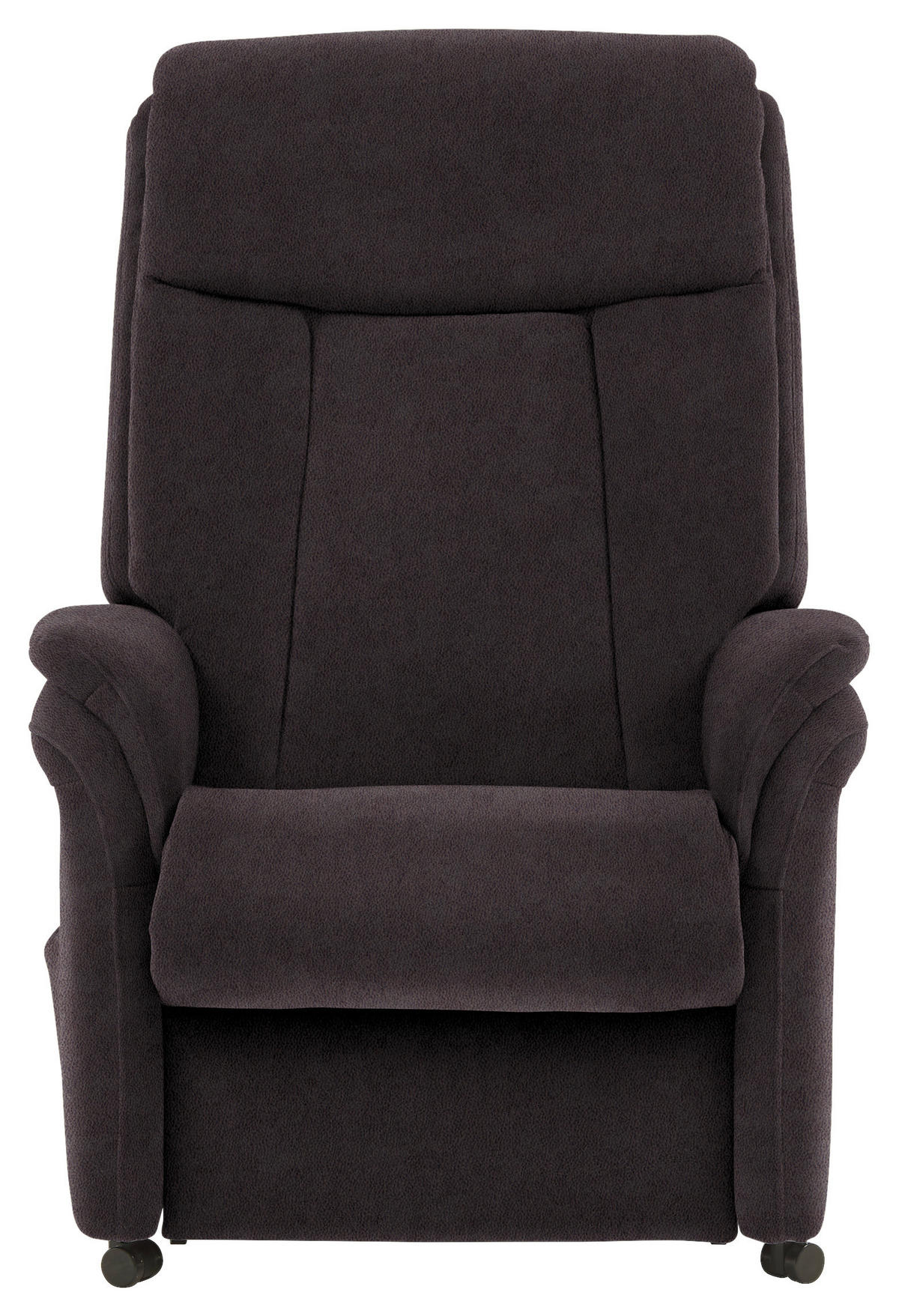 FERNSEHSESSEL in Mikrofaser Dunkelbraun  - Dunkelbraun, Konventionell, Kunststoff/Textil (74/107/84cm) - Valdera