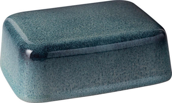 BUTTERDOSE Keramik Steingut  - Blau/Grau, LIFESTYLE, Keramik (15/12/6,5cm) - like.Villeroy & Boch