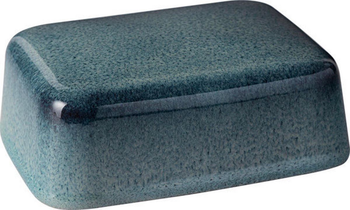 BUTTERDOSE Keramik Steingut  - Blau/Grau, LIFESTYLE, Keramik (15/12/6,5cm) - like.Villeroy & Boch