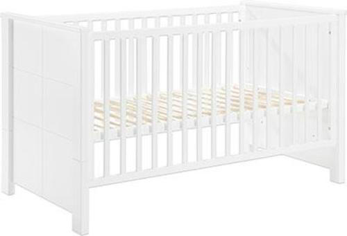 GITTERBETT Julija - Weiß, Trend, Holz (147/85/80cm) - My Baby Lou