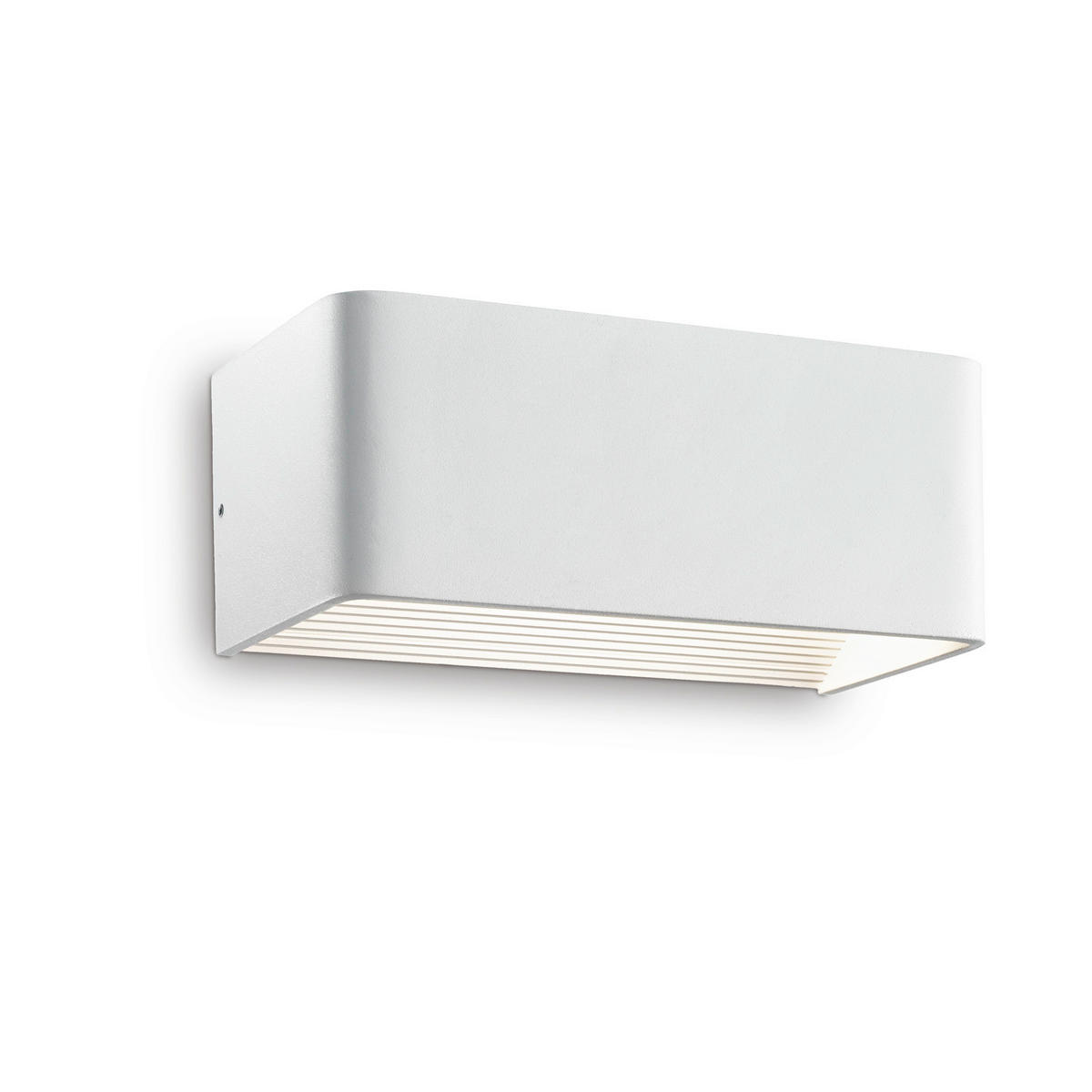 WANDLEUCHTE 20/10/8 cm   - Weiß, Design, Metall (20/10/8cm) - Ideal Lux