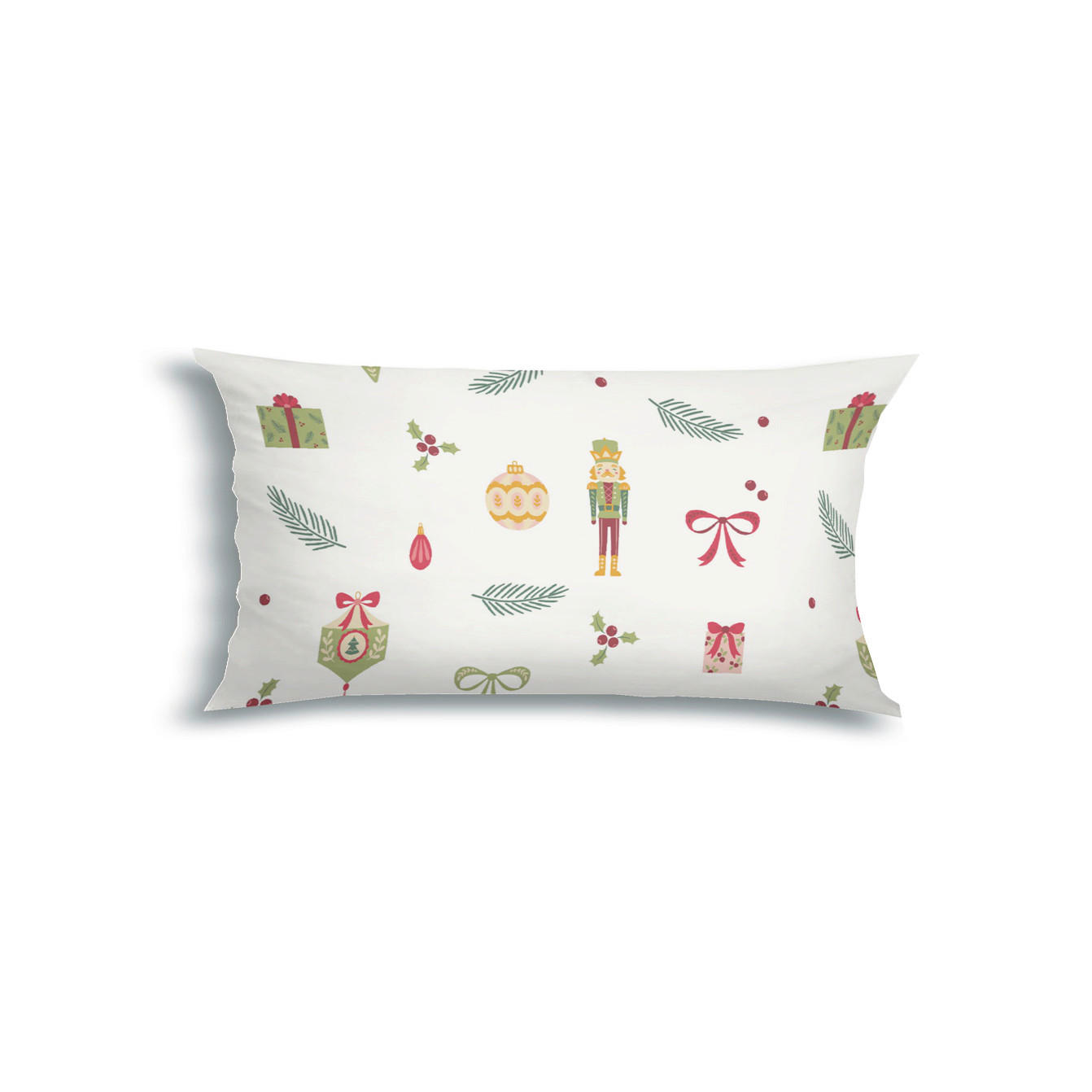 KOPFPOLSTERBEZUG 40/80 cm  - Weiß, Design, Textil (40/80cm) - Florella