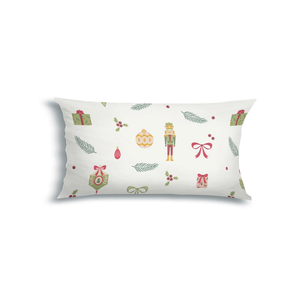 KOPFPOLSTERBEZUG 40/80 cm  - Weiß, Design, Textil (40/80cm) - Florella