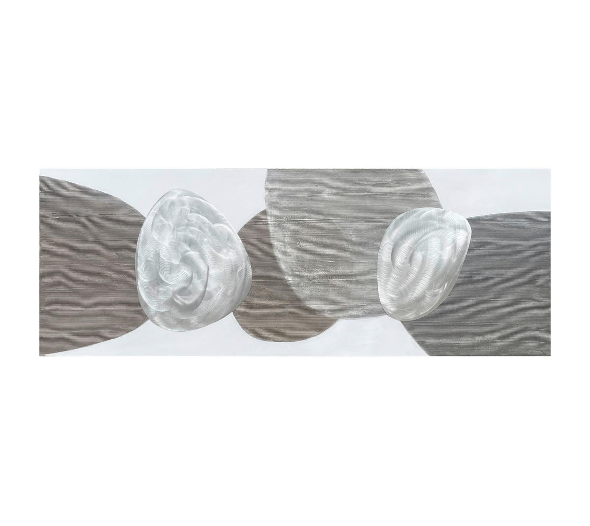 ULJANA SLIKA  150/55 cm       - siva/bela, Dizajnerski, drvo/tekstil (150/55cm) - Monee