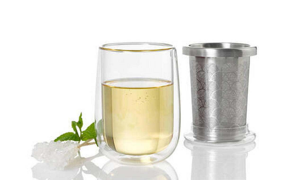 TEEGLAS FUSION GLASS   - Design, Glas/Metall (9/13,5cm) - AdHoc