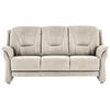 3-SITZER-SOFA in Mikrofaser Creme  - Beige/Creme, Konventionell, Textil/Metall (198/100/89cm) - Beldomo Comfort