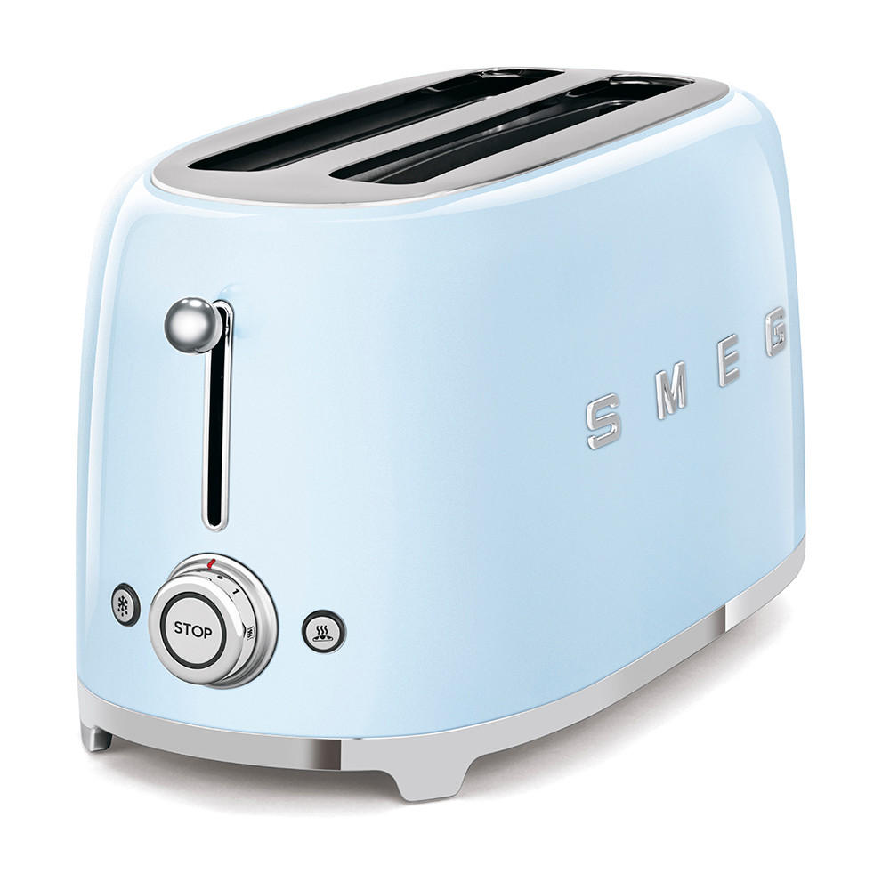 TOASTER  - Pastellblau, Basics, Metall (41/21,5/20,8cm) - SMEG