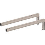 WINKELVERBINDER  - Chromfarben, Trend, Metall (3/16/46cm) - Voleo