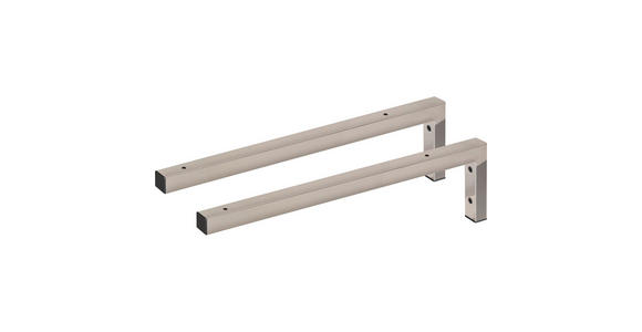 WINKELVERBINDER  - Chromfarben, Trend, Metall (3/16/46cm) - Voleo