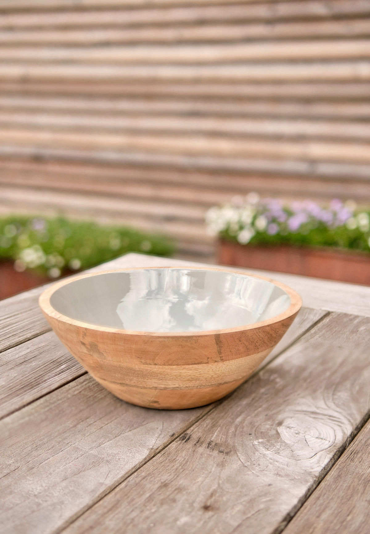 SCHALE Ganzjährlich   - Greige/Naturfarben, Basics, Holz (29/11cm) - FYNCH-HATTON