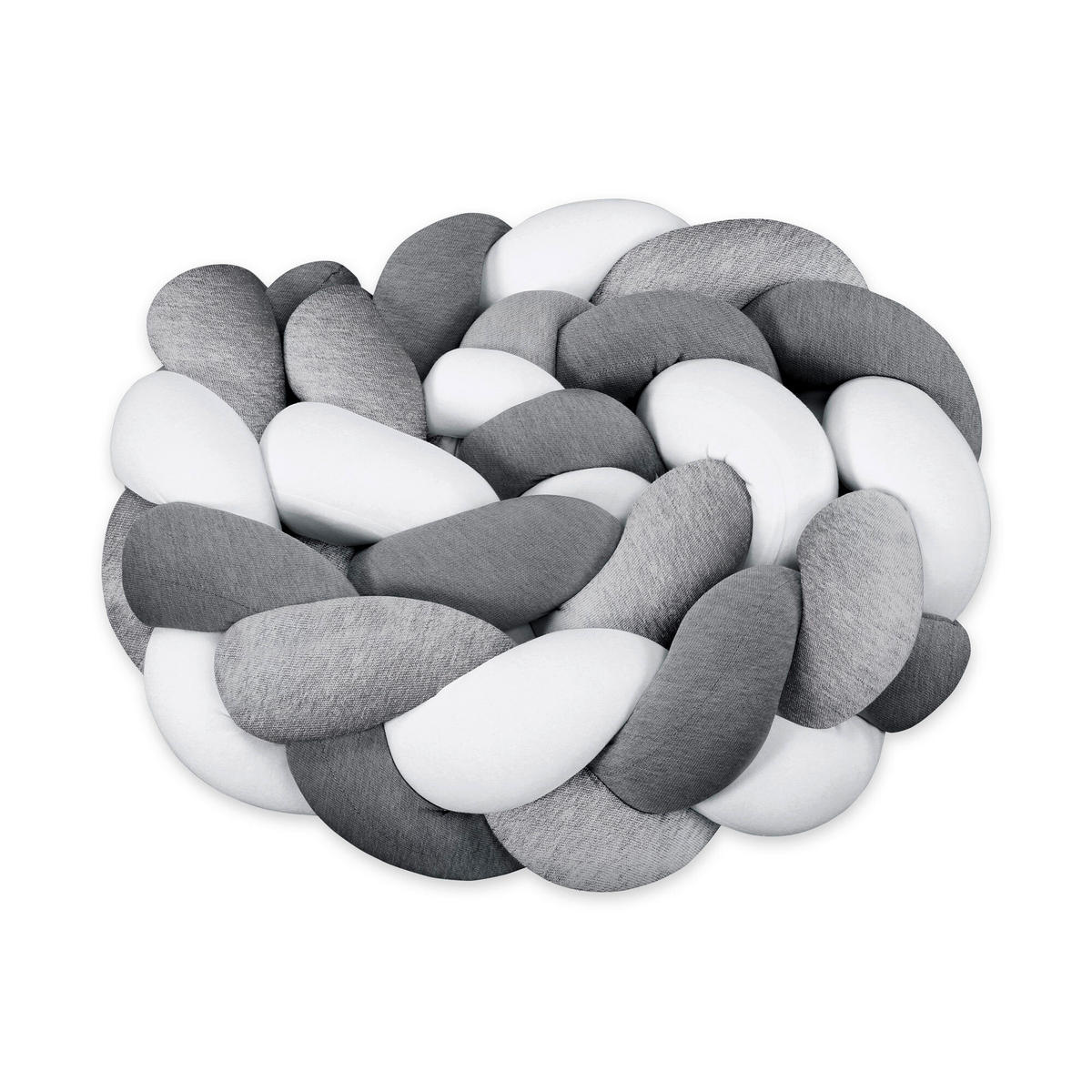 NESTCHENSCHLANGE  200/13/13 cm   - Champagner/Dunkelgrau, Basics, Textil (200/13/13cm) - Babybay
