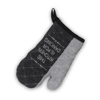 KRPA ZA VRUĆE POSUĐE I RUKAVI crna, bijela , tekstil  GIANNA  - bijela/crna, Basics, tekstil (28/18cm) - Kela