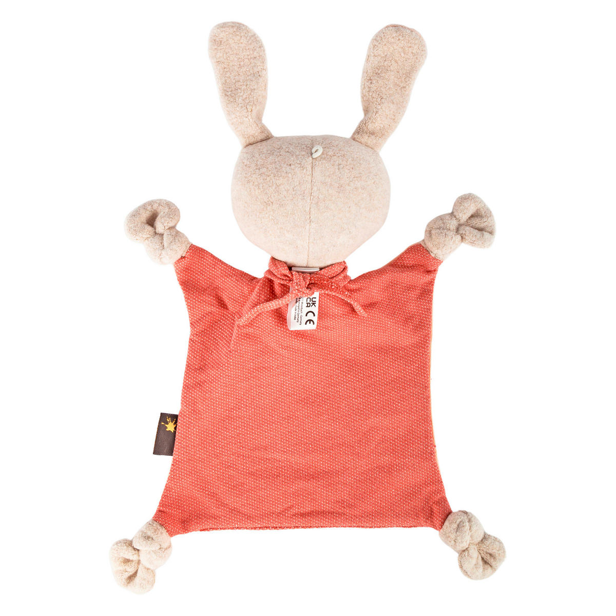 SCHMUSETUCH - Beige/Altrosa, Basics, Textil (31/29/6cm) - Sigikid