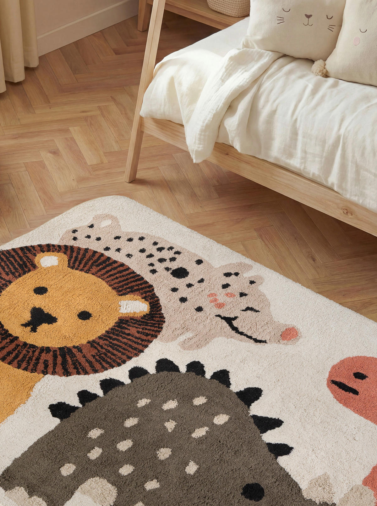 KINDERTEPPICH Snuggle Zoey 200/140 cm  in Creme, Multicolor  - Multicolor/Creme, Basics, Kunststoff/Textil (200/140cm) - Hanse Home