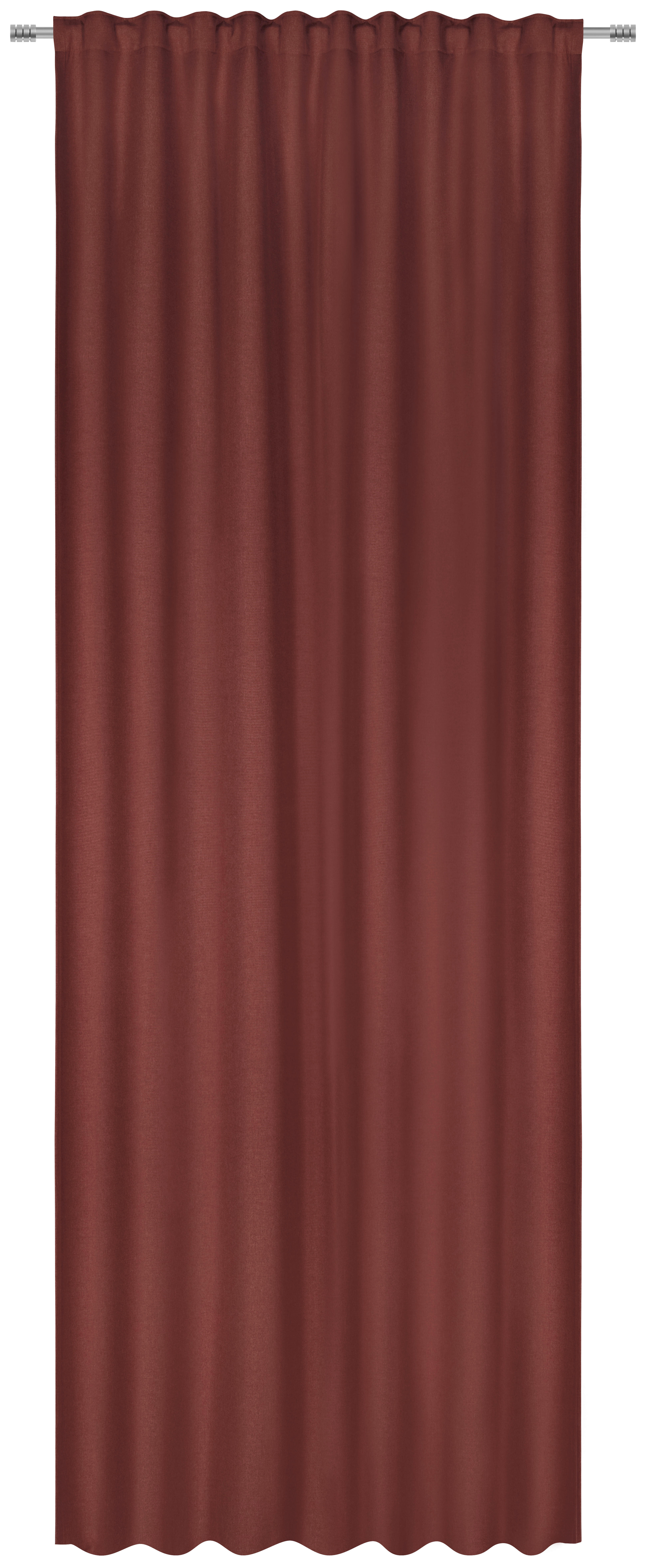 GOTOVA ZAVJESA boje hrđe 140/300 cm   - boje hrđe, Konvencionalno, tekstil (140/300cm) - Esposa