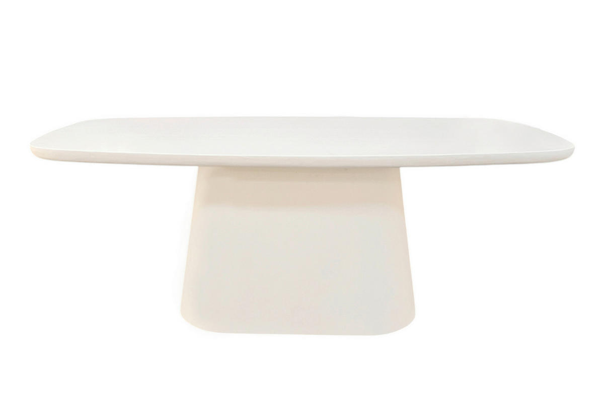 COUCHTISCH in Stein, Holzwerkstoff 122/70/46 cm  - Weiß, Design, Holzwerkstoff/Stein (122/70/46cm) - MID.YOU