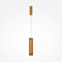 PENDELLEUCHTE 8,1/36 cm    - Messingfarben/Goldfarben, Trend, Kunststoff/Metall (8,1/36cm) - MAYTONI