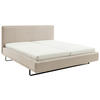 POLSTERBETT 180/200 cm  in Beige  - Beige/Schwarz, Design, Textil/Metall (180/200cm) - Schöner Wohnen