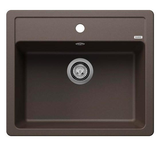SPÜLE  - Braun, Basics, Stein (58,5/19/50cm) - Blanco