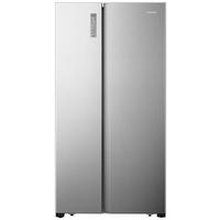SIDE-BY-SIDE 91/178,6/64,3 cm RS677N4BIE  - Edelstahlfarben, MODERN, Kunststoff/Metall (91/178,6/64,3cm) - Hisense