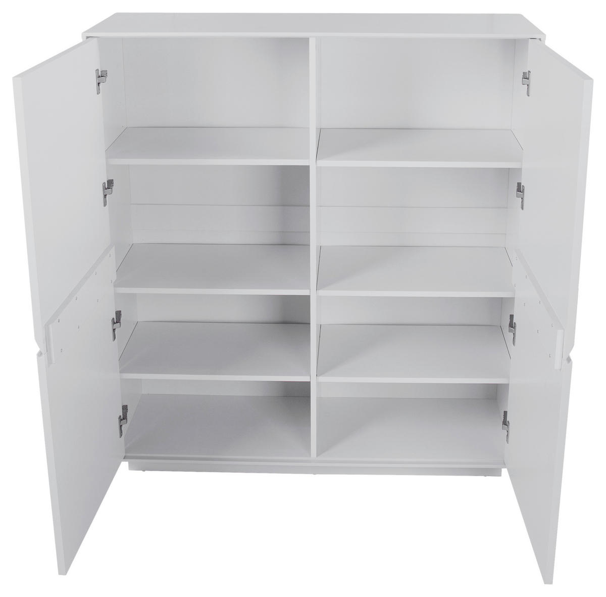 HIGHBOARD  in 113/125/40 cm  - Hellgrau, MODERN, Holzwerkstoff (113/125/40cm) - Xora