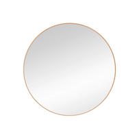 WANDSPIEGEL Goldfarben  - Goldfarben, MODERN, Glas/Metall (150/150/3cm) - Milino