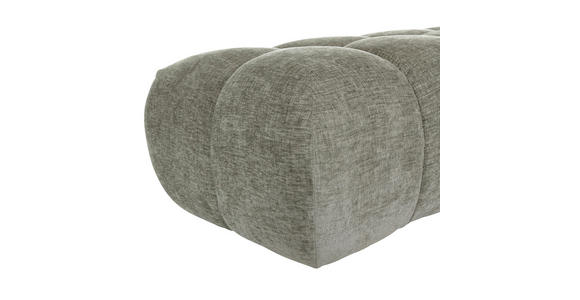 HOCKER Flachgewebe Olivgrün - Schwarz/Olivgrün, KONVENTIONELL, Kunststoff/Textil (86/42/57cm) - Carryhome
