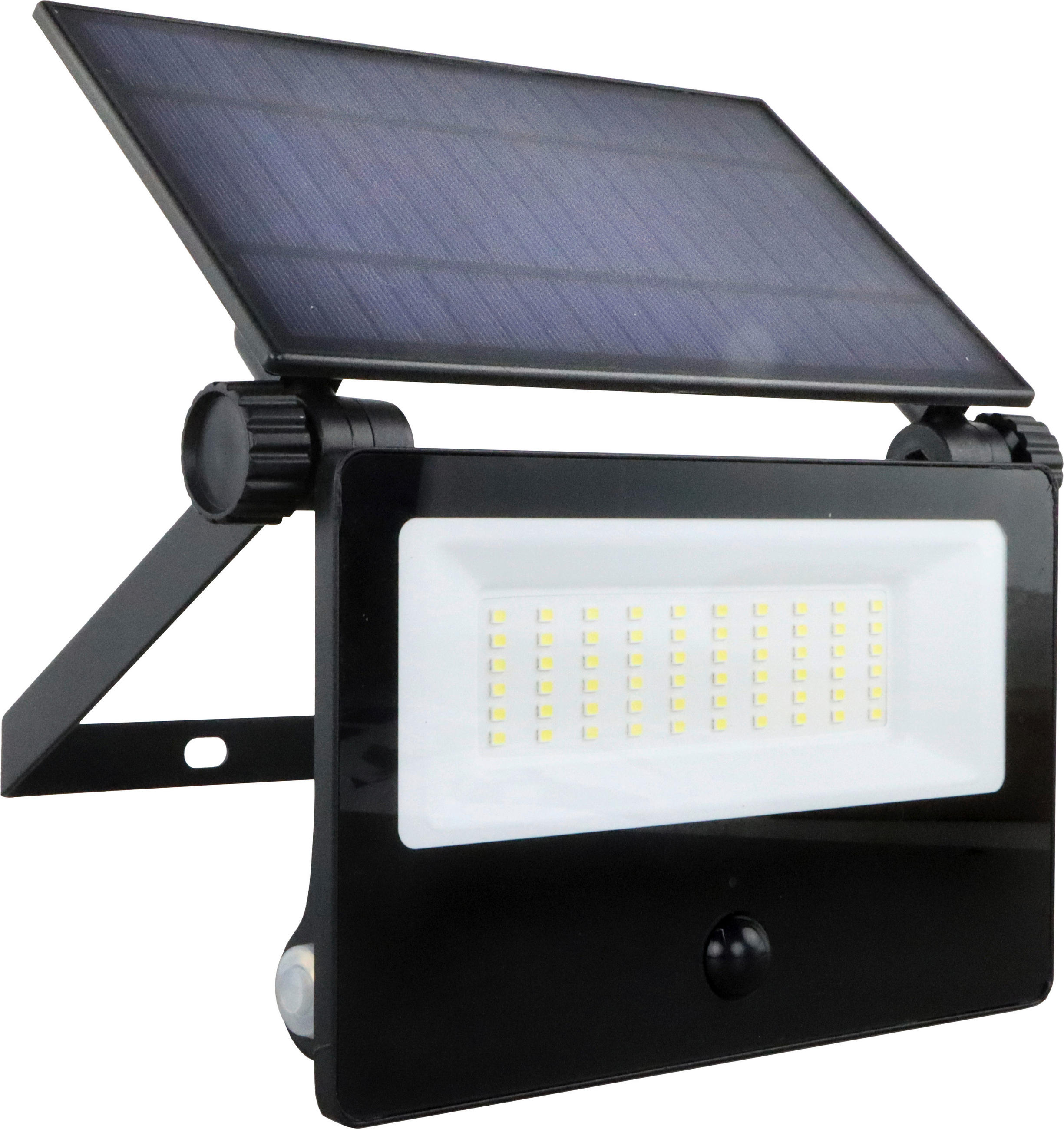 SOLARLEUCHTE SEGIN 25,7/21,3/3,4 cm  - Schwarz, Design, Metall (25,7/21,3/3,4cm)