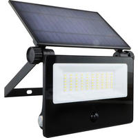 SOLARLEUCHTE SEGIN 25,7/21,3/3,4 cm  - Schwarz, Design, Metall (25,7/21,3/3,4cm)