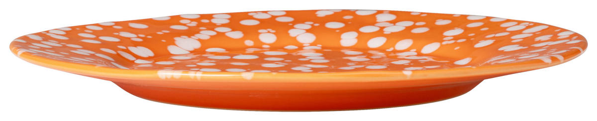 KOMBISERVICE Rot, Weiß Hochglanz RAFAELA 4-teilig 1 Personen  - Weiß Hochglanz/Rot, Basics, Keramik - Costa Nova