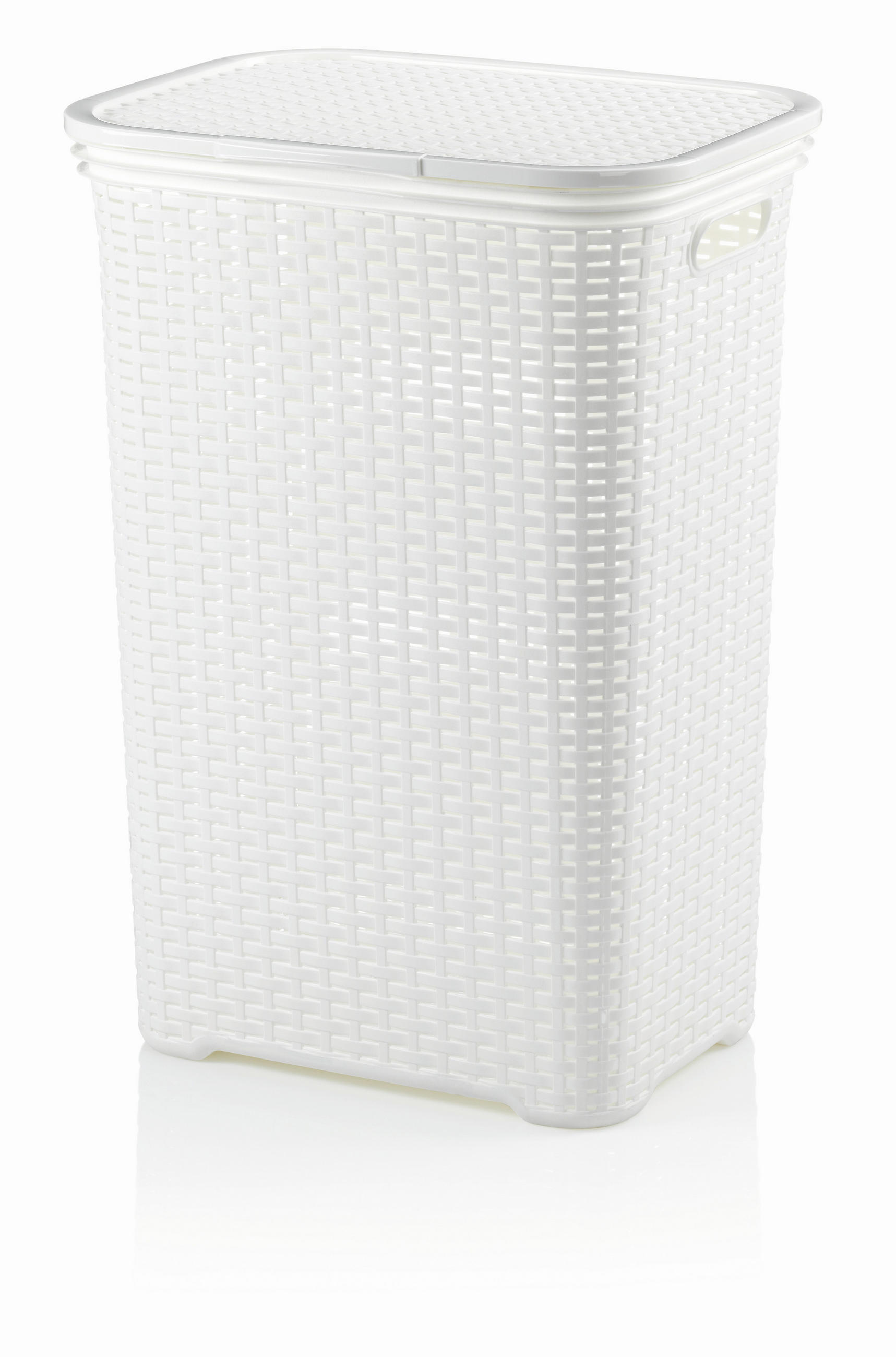 WÄSCHETONNE - Weiß, Basics, Kunststoff (33,5/60/43,5cm) - Kela