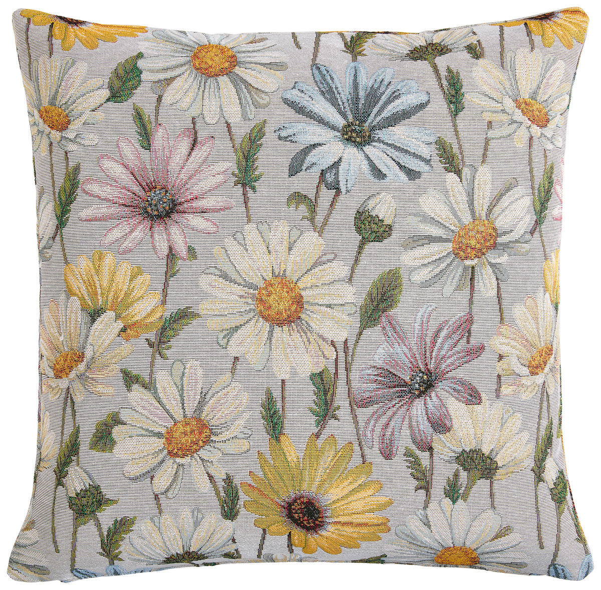 KISSENHÜLLE MARGERITE 45/45 cm  - Multicolor, KONVENTIONELL, Textil (45/45cm) - Esposa