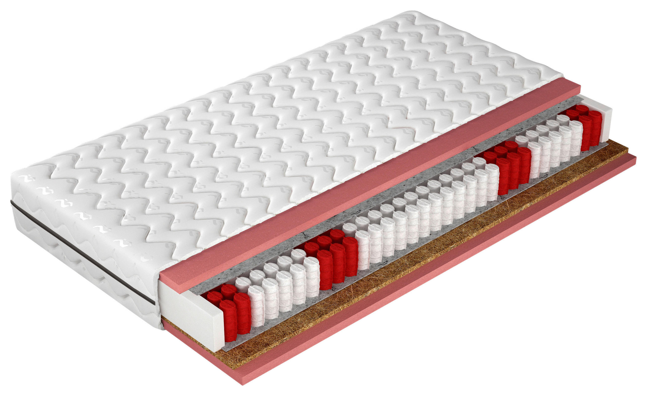 Taschenfederkernmatratze 120x200 cm H2/H3 H: 17 cm