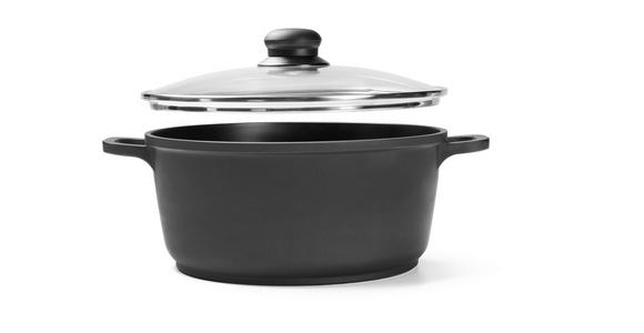 KOCHTOPFSET Turin 3-teilig  - Klar/Edelstahlfarben, KONVENTIONELL, Glas/Kunststoff - Homeware Profession.