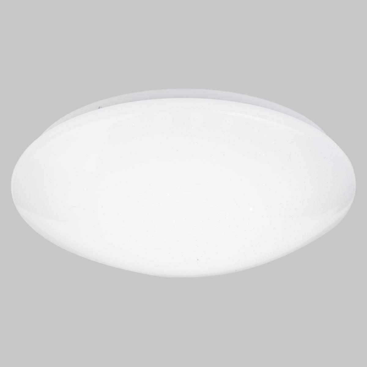 LED-DECKENLEUCHTE - Opal/Weiß, Basics, Kunststoff/Metall (39/11cm) - Globo
