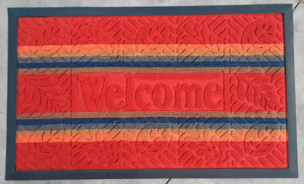 OTIRAČ ZA OBUĆU 45/75 cm   - višebojna, Lajfstajl, tekstil/plastika (45/75cm)