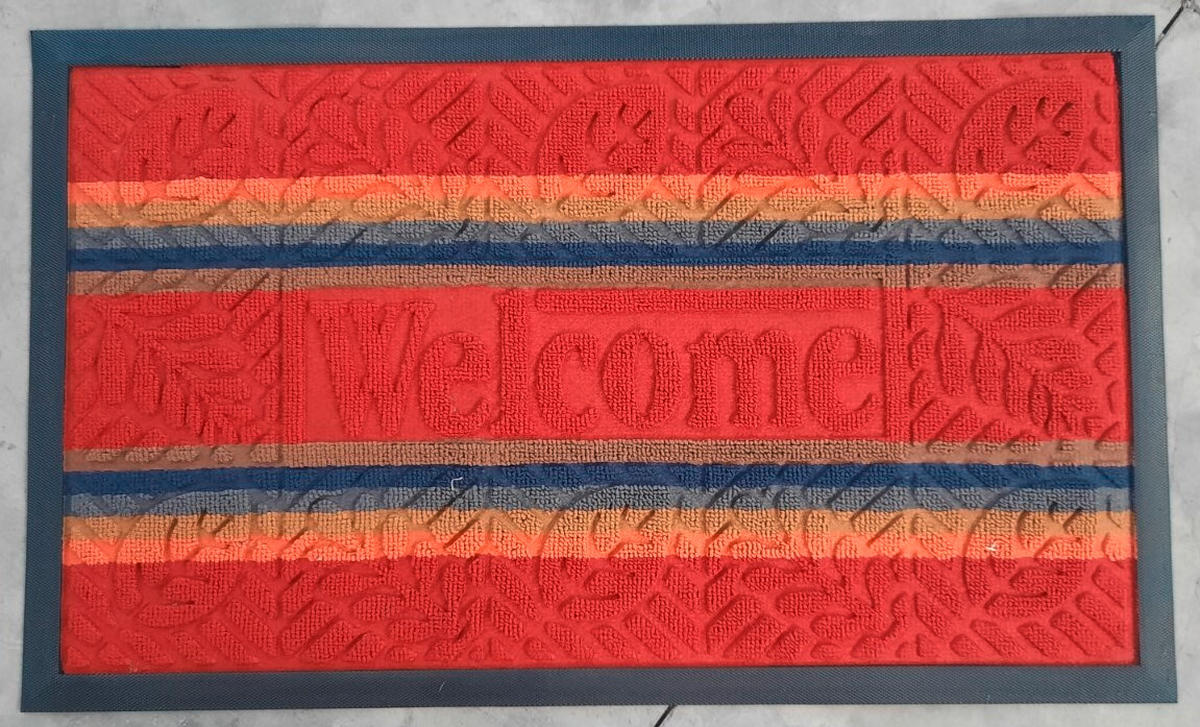 OTIRAČ ZA OBUĆU 45/75 cm   - višebojna, Lajfstajl, tekstil/plastika (45/75cm)