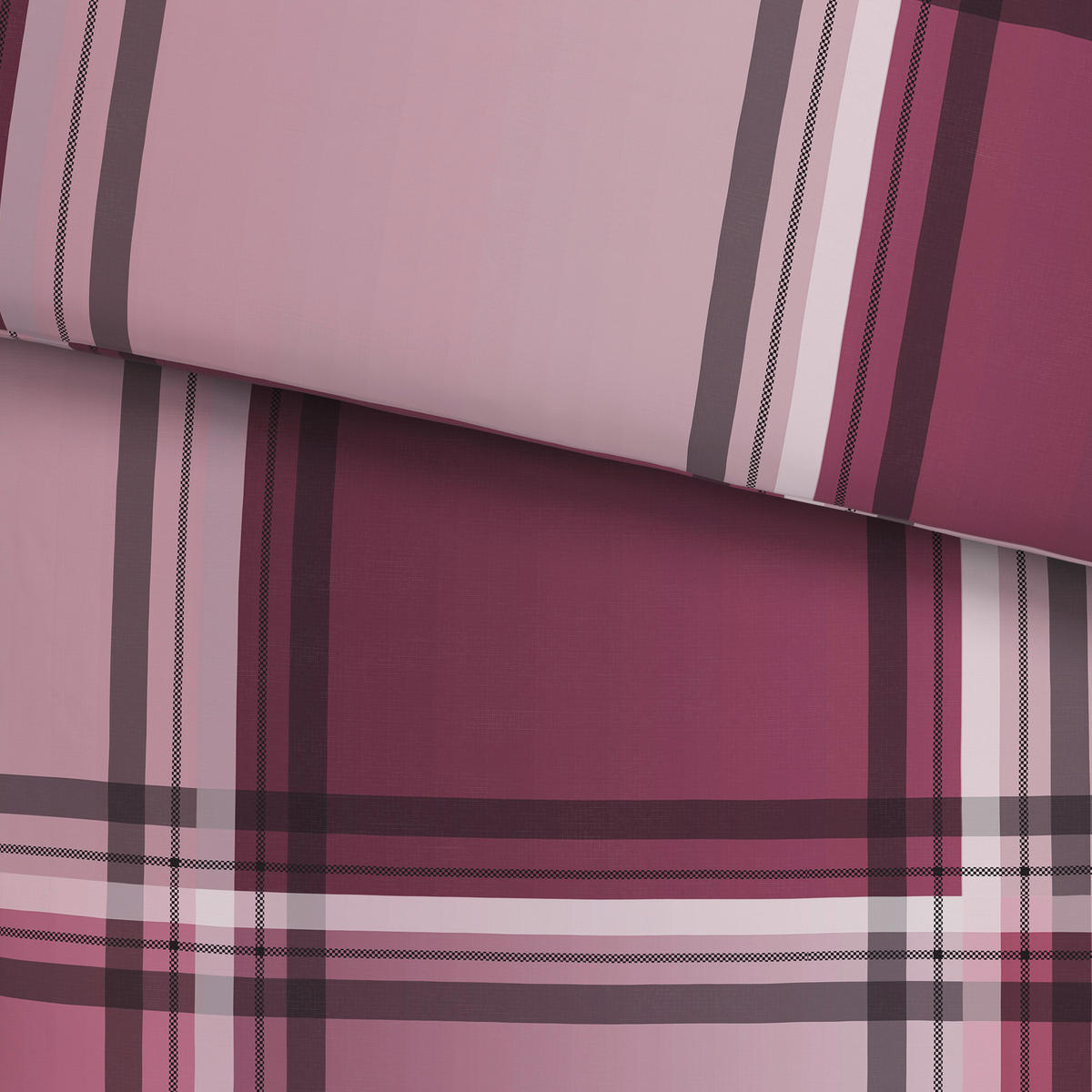 BETTWÄSCHE Winterblock Renforcé 200/200 cm  - Mauve, KONVENTIONELL, Textil (200/200cm) - Novel