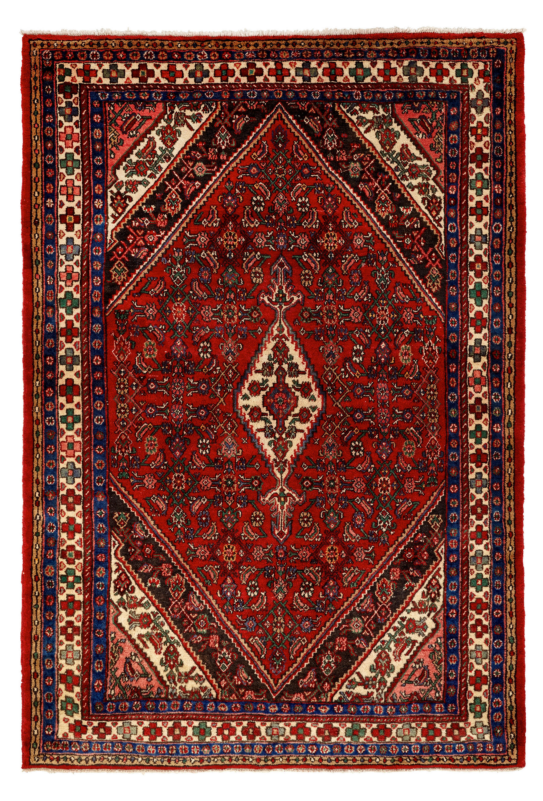 ORIENTTEPPICH 170/240 cm Hamedan Rot  - Rot, LIFESTYLE, Textil (170/240cm) - Cazaris
