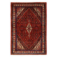 ORIENTALSKA PREPROGA  100/150 cm   rdeča  - rdeča, Konvencionalno, tekstil (100/150cm) - Cazaris