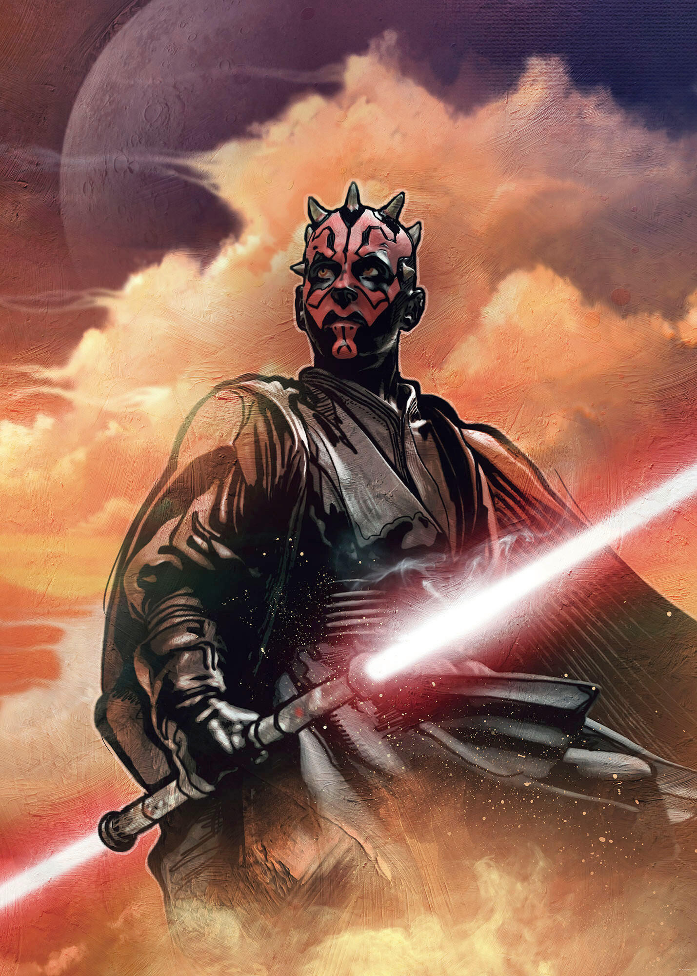 Fototapete Star Wars Darth Maul