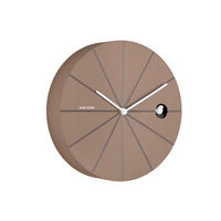 UHR  Mokka 29 cm  - Mokka, Basics, Kunststoff (29cm) - Karlsson