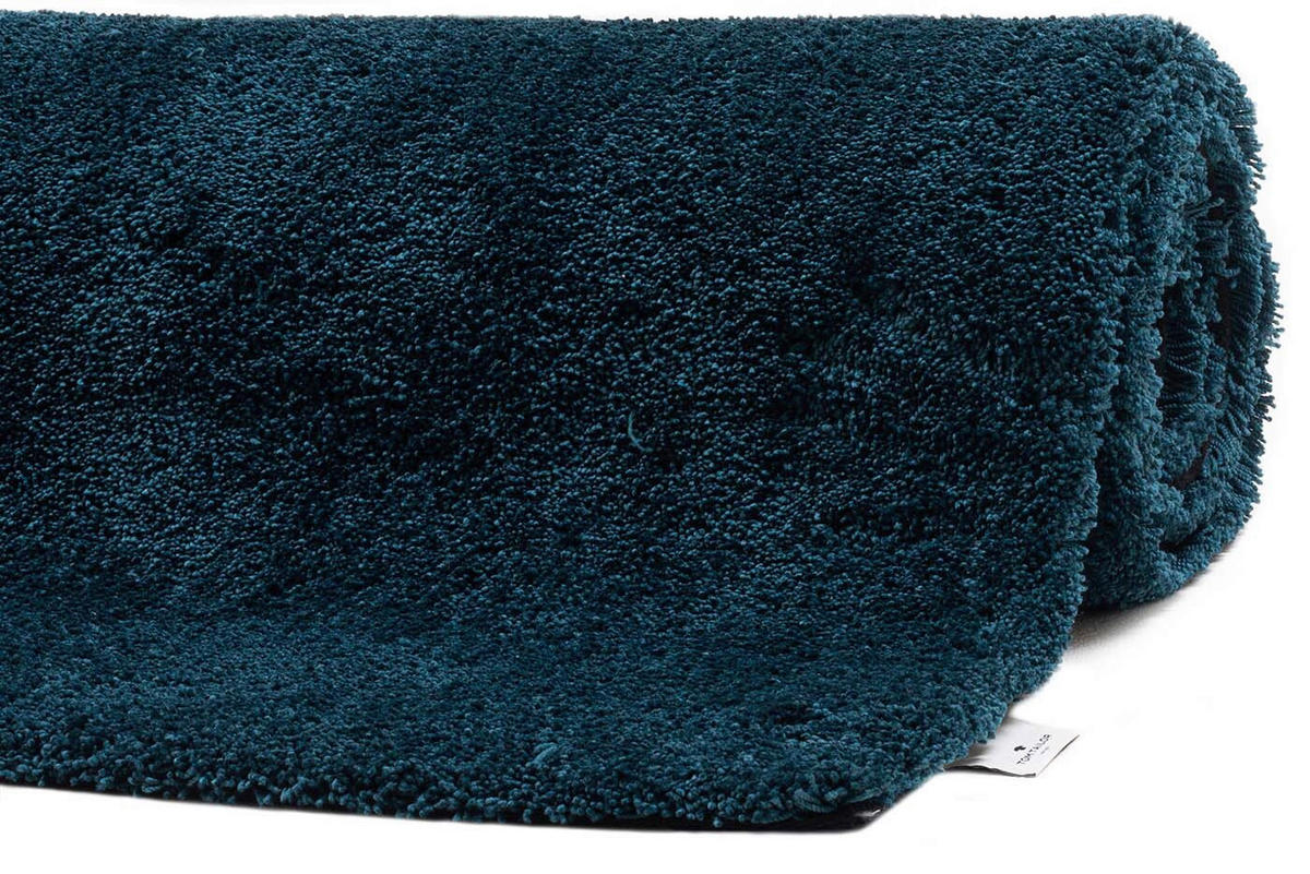 TEPIH VISOKOG FLORA 140/200 cm   boje petroleja  Cozy  - boje petroleja, Basics, tekstil (140/200cm) - Tom Tailor